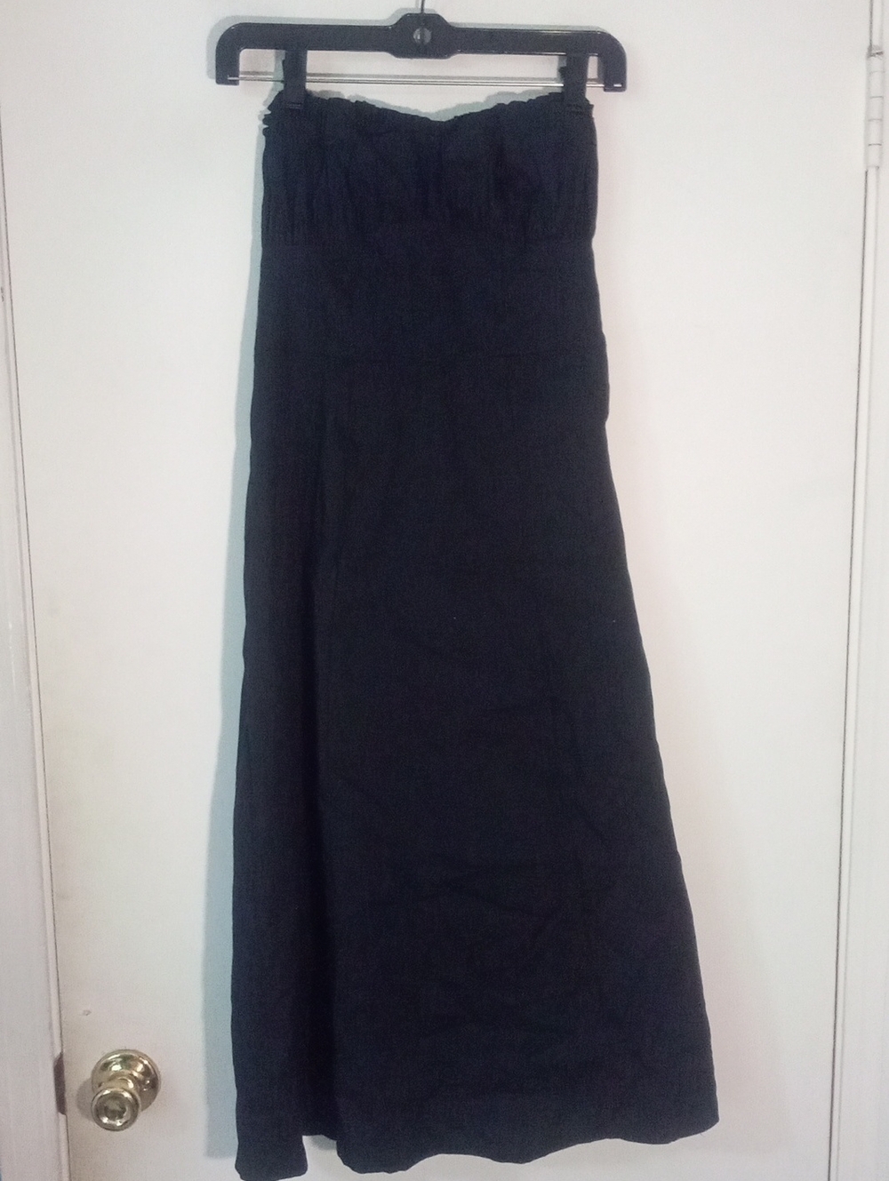 * Wild Fable Strapless Black Midi Dress Straps Included XS NWT $40